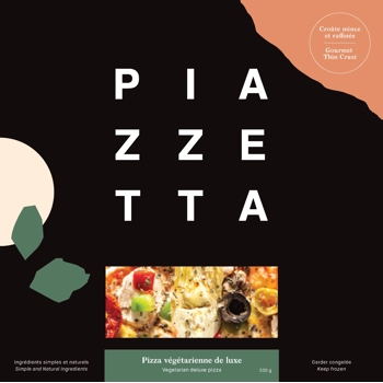 Vegetarian deluxe pizza