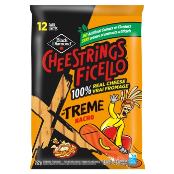 Cheestrings ficello Nacho Black Diamond