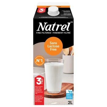 NATREL SANS LACTOSE 3.25%