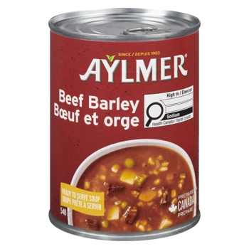 Soupe boeuf et orge