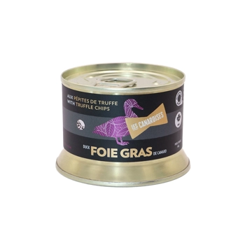 BLOC de FOIE GRAS de canard - truffe -140g