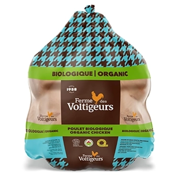 Poulet entier biologique