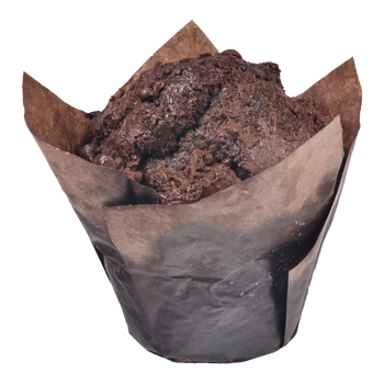 DOUBLE CHOCOLATE TULIP MUFFIN