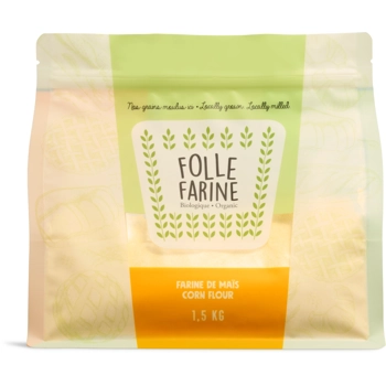 Farine de maïs biologique