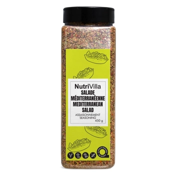 Salade Méditerranéenne Assaisonnement NutriVilla