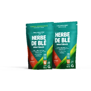Extrait liquide d'herbe de blé 100% pur