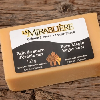 pains - sucre d'érable pur biologique