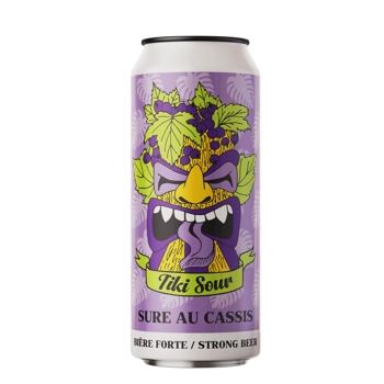 Bière sûre au cassis Tiki sour