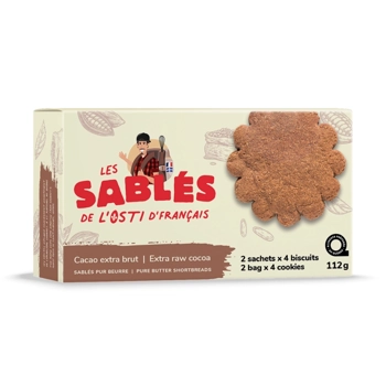 P'tits Sablés au chocolat.