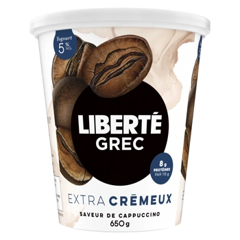 Yogourt Liberté Greek 5% Cappuccino