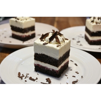 Black forest slab cake
