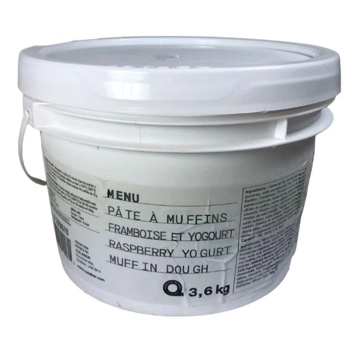 RAPBERRY YOGURT MUFFIN DOUGH