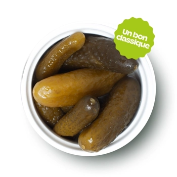 Cornichons a l'aneth croquants