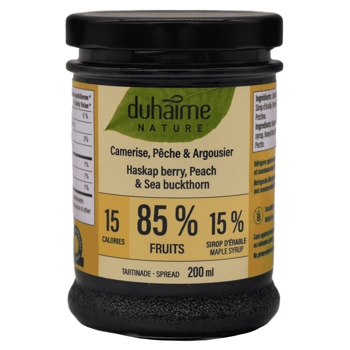 Haskap berry, peach & sea buckthorn