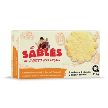 P'tits sablés au caramel Fleur de sel.