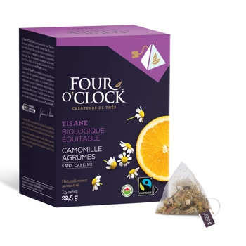 Tisane Camomille Agrumes Biologique Équitable