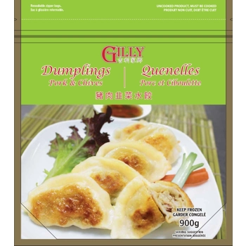 GA-1 : GILLY - PORK & CHIVES DUMPLINGS