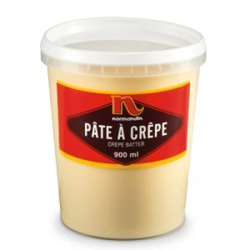 Pâte à crêpes.
