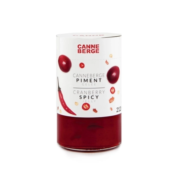 Gelée canneberge et piment