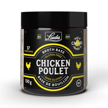 Base de bouillon de poulet sans gluten