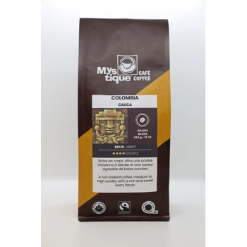 Colombia Brun,  Grains, Équitable & Biologique