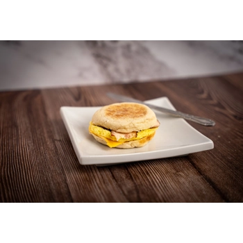 Muffin anglais oeuf, fromage et bacon