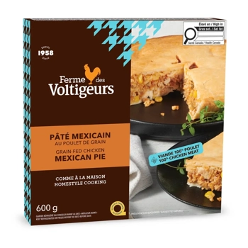 Pâté mexicain au poulet de grain