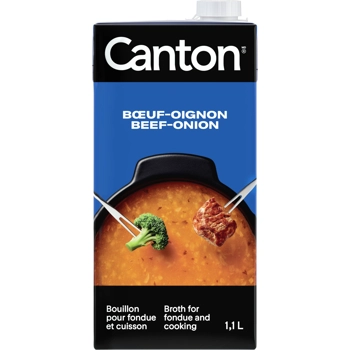 Bouillon à fondue et cuisson Bœuf-oignon