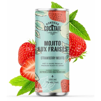 Mojito aux fraises