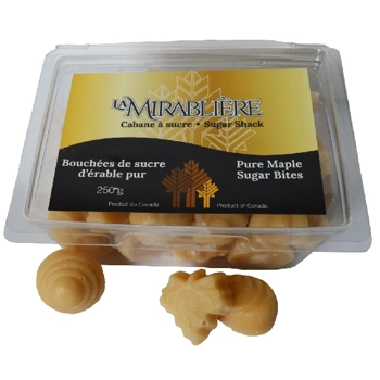 bouchées - sucre d'érable pur
