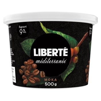 Liberté Méditerranée Yogourt Moka 9% M.G. 500G