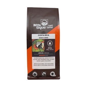 Costa Rica Medium,  Moulu Filtre, Équitable & Biologique