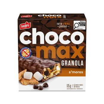 Barres granola enrobées S'mores