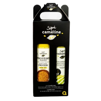 Ensemble huile et graines