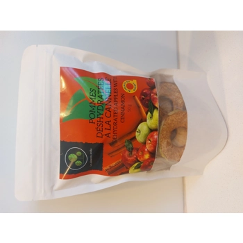 Pommes déshydratées à la canelle