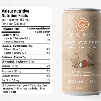 Café Avoine Thé Oolong
