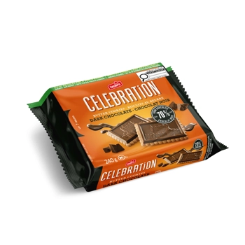 Biscuits au beurre avec tablette de vrai chocolat noir 70 % cacao
