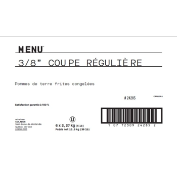 Menu 3/8” STRAIGHT