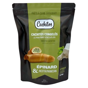 Spinach Ricotta and Parmesan Cachitos