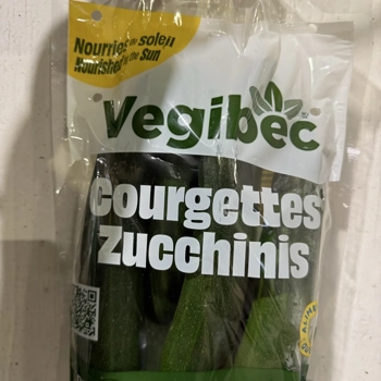 Sac de courgettes vertes 1.5lb