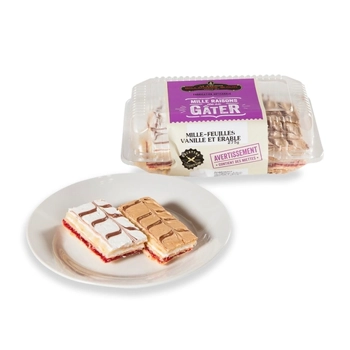 Mille-feuilles vanille et érable