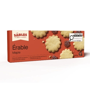 Pure butter shortbread biscuits - Maple