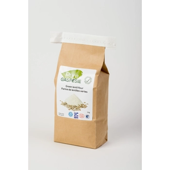 Farine de lentilles vertes biologique