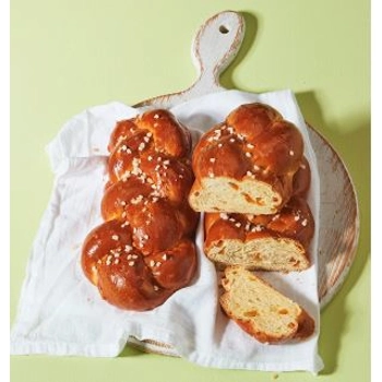 Brioche tressée à l'orange (boutique)
