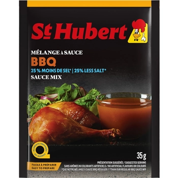 25% less salt BBQ sauce mix