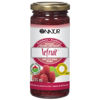 NATUR LE FRUIT ORGANIC SPREAD -  RASPBERRY