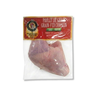 Grain-fed chicken thigh