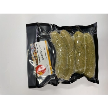 Saucisse de Poulet Épinard & Curry