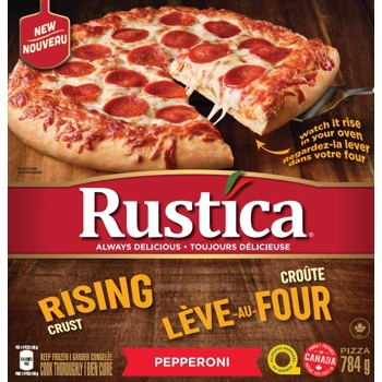 Rustica Rising Crust Pepperoni Pizza