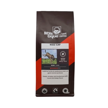 Kick-Caf Noir, Grains, Équitable & Biologique